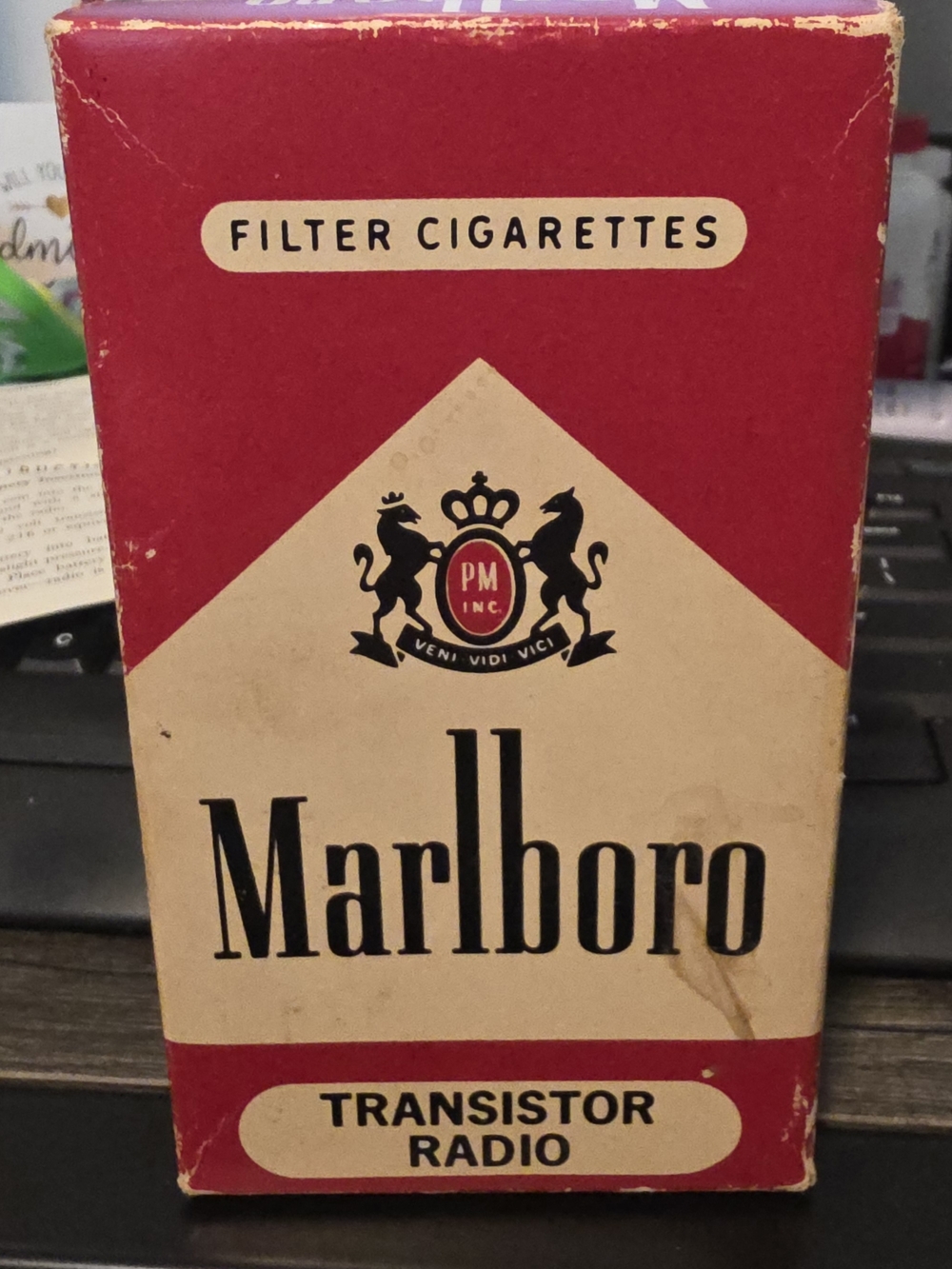 Marlboro 1960s Transistor Radio